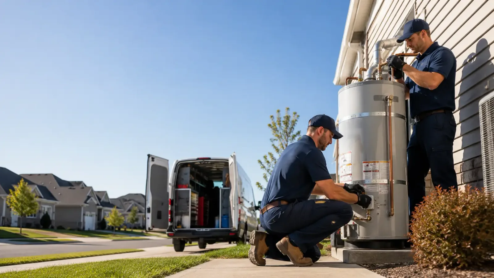 Water Heater Installation in Wheatland, IA